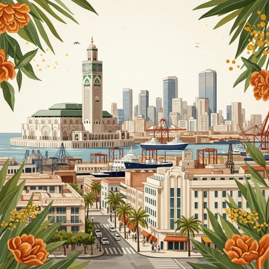 Illustration de la région Casablanca-Settat