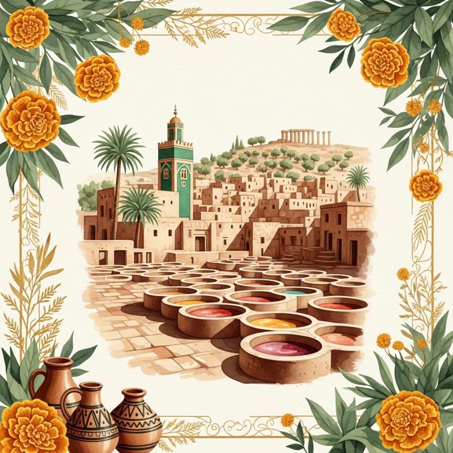 Illustration de la région Fès-Meknès